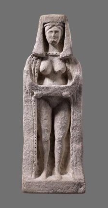 Imitation of a Statuette of a Goddess Holding a Boat, 20th century. Creator: Unknown.