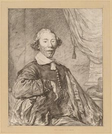 Portrait of a Seated Man, 1771. Creator: Johannes Kornlein.