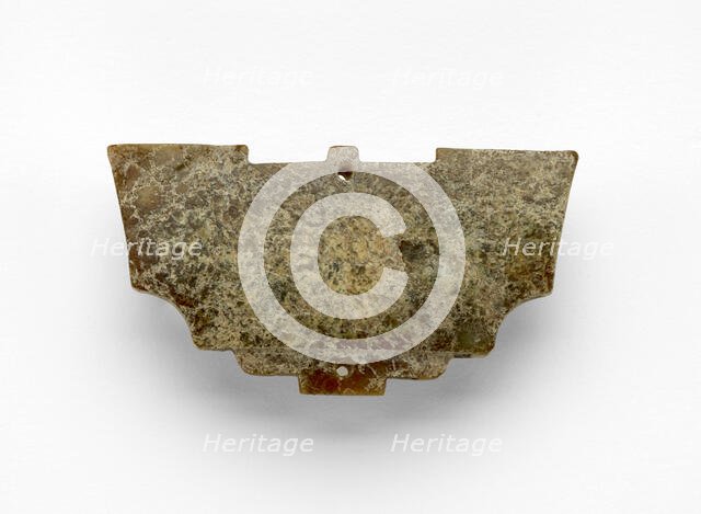 Decorative fitting for an ornamental comb, Late Neolithic period, ca. 3300-2250 BCE. Creator: Unknown.