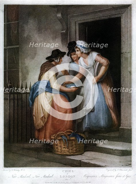 'New Mackrel, New Mackrel', 1795, (1929). Artist: Nicolo Schiavonetti