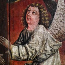 The Angel. Detail of the Holy Blood Shrine, Mid of the 15th century. Artist: Anonymous  