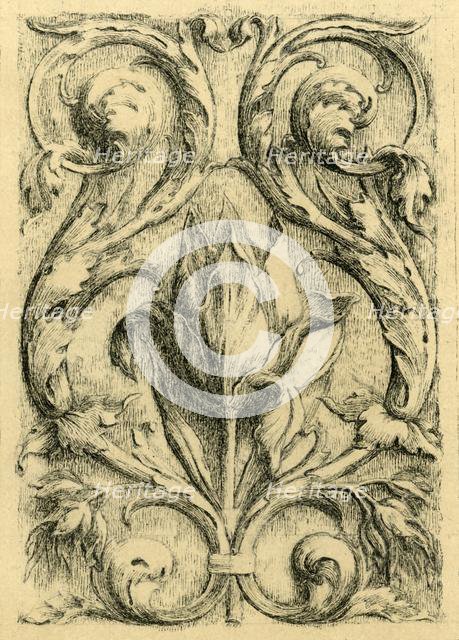 Brass plaque, 1881. Creator: Z Pritchard.