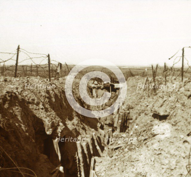 Trenches, c1914-c1918. Artist: Unknown.