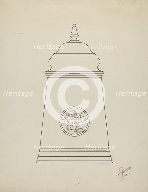 Tankard, c. 1939. Creator: Lawrence Flynn.