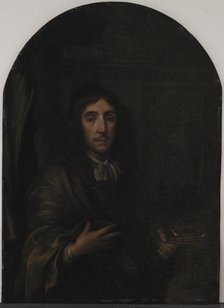 Portrait of a Painter, 1650-1681. Creator: Frans van Mieris.