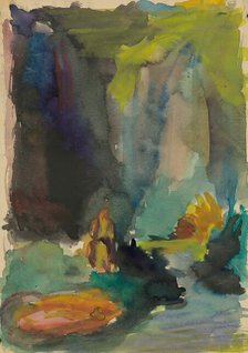 At the river, 1940-1944. Creator: Ján Novák.