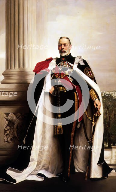 His late Majesty King George V, 1934-1935. Creator: John Saint-Helier Lander.