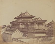 Temple of Confucius, Pekin, October 1860, 1860. Creator: Felice Beato.