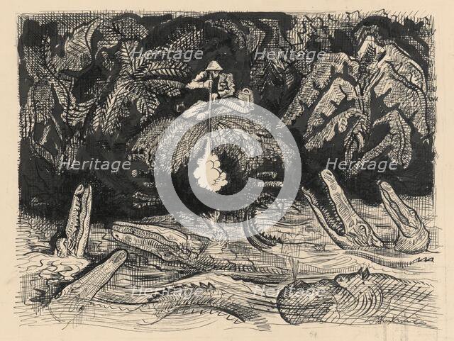 Stories in the wilderness - 6, 1939-1940. Creator: Arnold Peter Weisz-Kubincan.