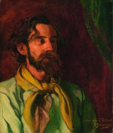 Portrait of Emile Bernard, 1897-1900. Creator: Zuloaga y Zabaleto, Ignacio (1870-1945).