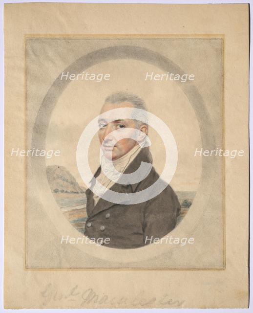 Portrait of General Keith MacAlister, c. 1800-1810. Creator: John I Smart (British, 1741-1811).