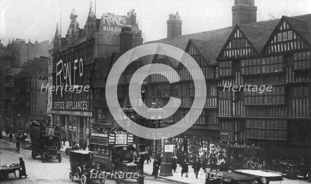 Holborn, London, 1917.Artist: Kingsway