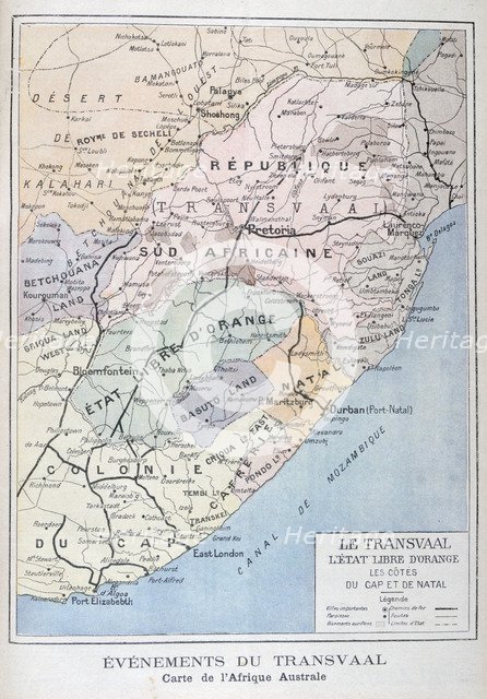 Events in the Transvaal, Africa, 1899. Artist: Unknown