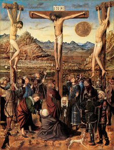 The Crucifixion, 1450. Creator: Anon.