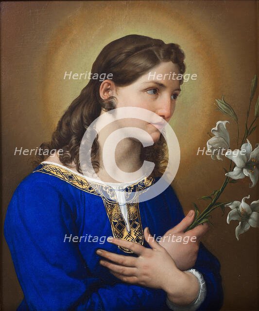 The Angel of the Annunciation, 1824. Creator: Hayez, Francesco (1791-1882).