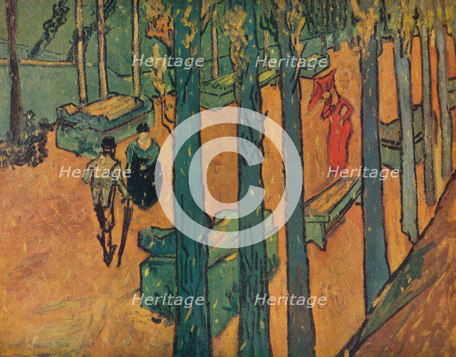 'Le Aliscamps', 1888. Artist: Vincent van Gogh.