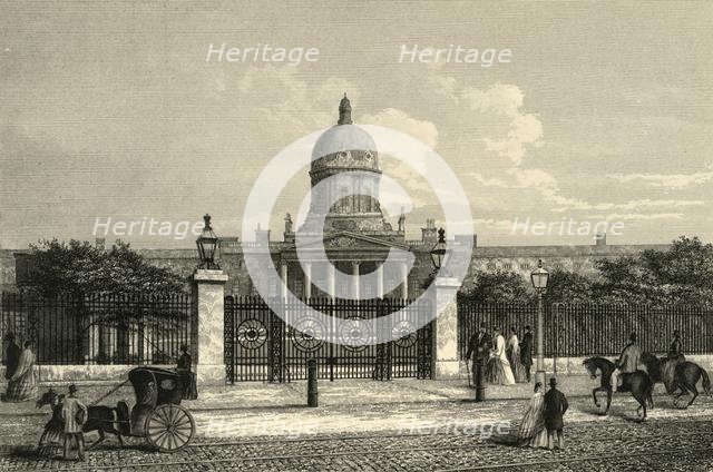 'Front View of Bethlehem Hospital', c1876. Creator: Unknown.