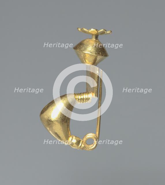 Fibula (Pin), 400-200 BC. Creator: Unknown.