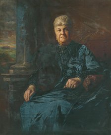 Portrait of Countess Csákyová, 1923. Creator: Andrej Baca.