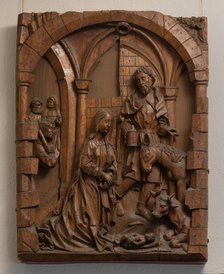 Nativity, German, 16th century. Creator: Alsatian Master.