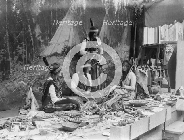 Indian Missionary Exhibit, between c1910 and c1915. Creator: Bain News Service.