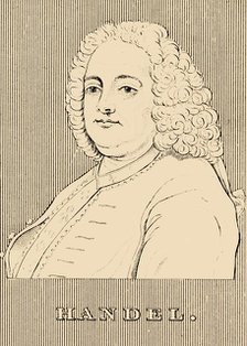 'Handel', (1685-1759), 1830. Creator: Unknown.