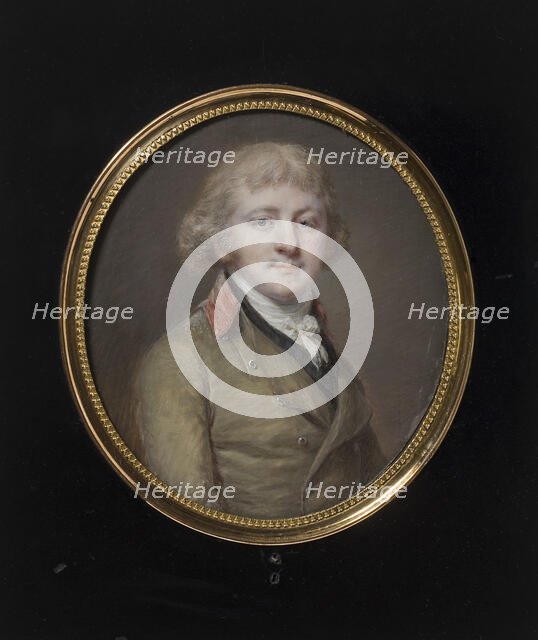 Self portrait, 1800. Creator: Lorentz Svensson Sparrgren.