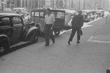 61st Street between 1st and 3rd Avenues, New York, 1938. Creator: Walker Evans.