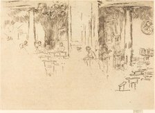 Church, Brussels, 1887. Creator: James Abbott McNeill Whistler.