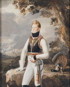 Portrait of Prince Moritz of Liechtenstein (1775-1819), c 1801. Creator: Lacedelli, Giuseppe (1774-1832).