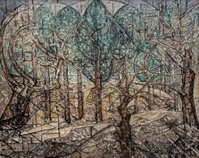 Woodland I, 1913. Creator: Heemskerck, Jacoba van (1876-1923).