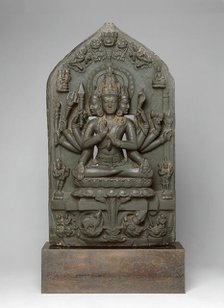 Cosmic Form of Shiva (Sadashiva), Pala period, c. 11th century. Creator: Unknown.
