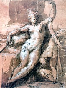 'Venus and Child', c1513-1540. Artist: Parmigianino    