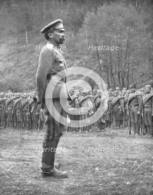 'La Crise de Gouverenement Provisoire; Le general Kornilof', 1917. Creator: Unknown.