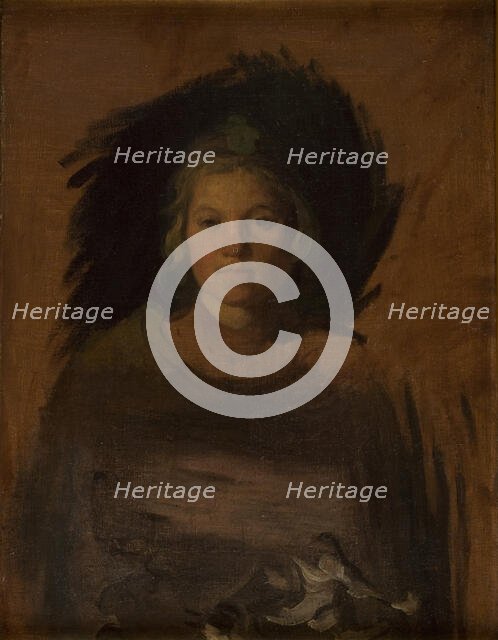 Peasant Girl, between 1840-1848. Creator: Piotr Michalowski.