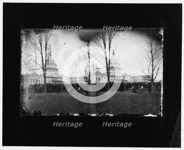 Rutherford Hayes' 1877 inauguration, 1877. Creator: Unknown.
