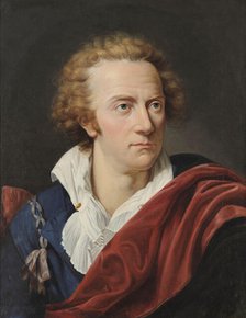 Portrait of the poet Vittorio Alfieri (1749-1803), 1797. Creator: Fabre, François-Xavier Pascal, Baron (1766-1837).