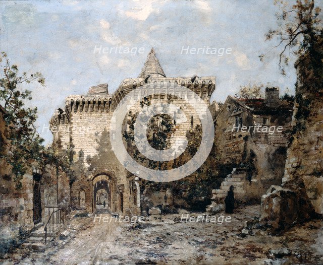 'The Door of Cordelières and the Castle', 1891. Artist: Emmanuel Lansyer