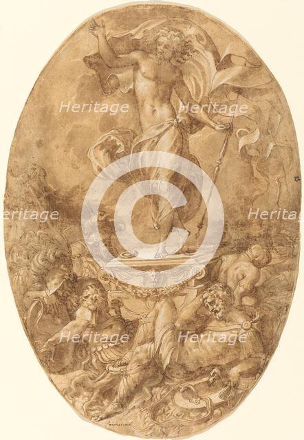 The Resurrection, 1545/1548. Creator: Francesco Salviati.