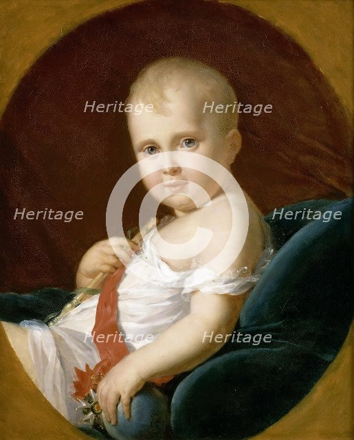 Napoléon François Bonaparte, Duke of Reichstadt, King of Rome. Artist: Gérard, François Pascal Simon (1770-1837)