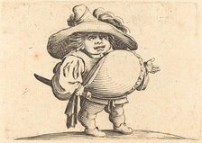 Man with Big Belly, c. 1622. Creator: Jacques Callot.