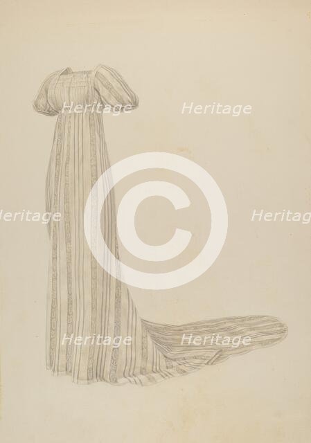 Dress, 1935/1942. Creator: Henry De Wolfe.