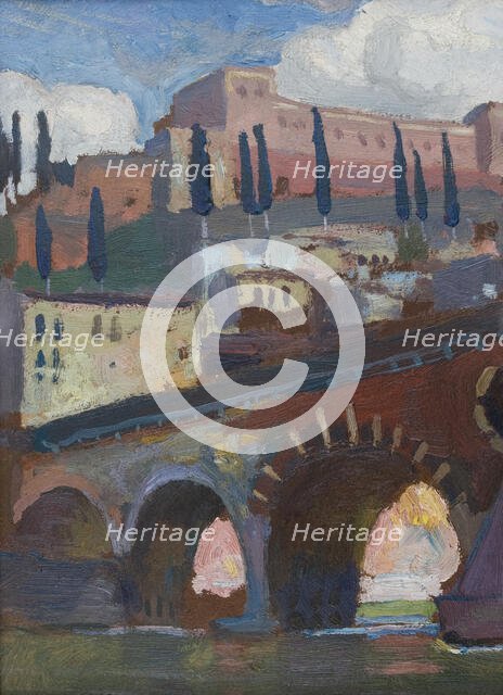 Fortress in Verona, 1902. Creator: Jan Stanislawski.