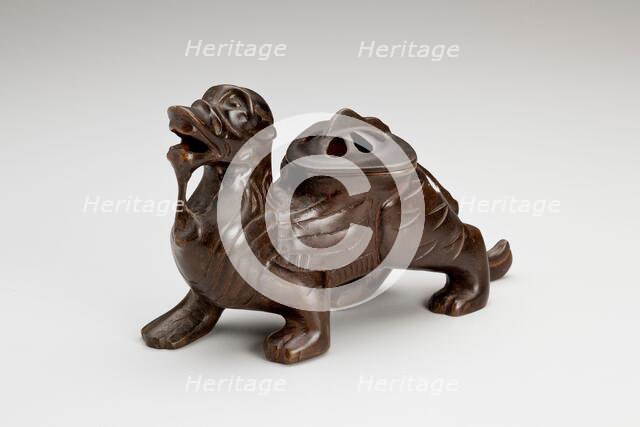 Incense burner in the form of an animal, date unknown. Creator: Unknown.