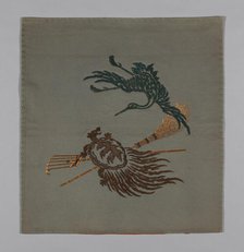 Fukusa (Gift Cover), Japan, late Edo period (1789-1868), early 19th century. Creator: Unknown.