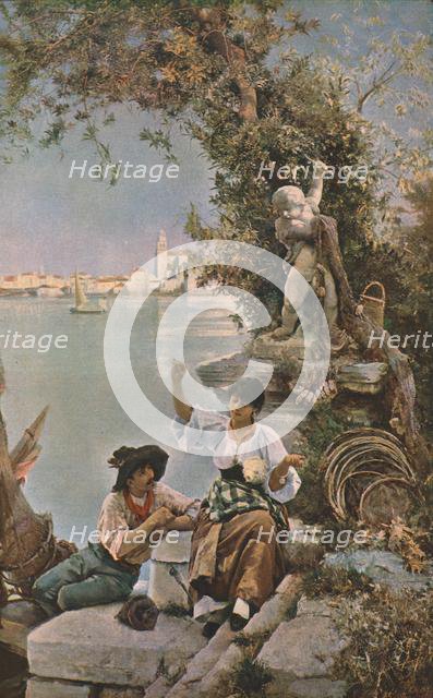 'Cupid's Spell', 1885, (c1930).  Creator: Henry Woods.