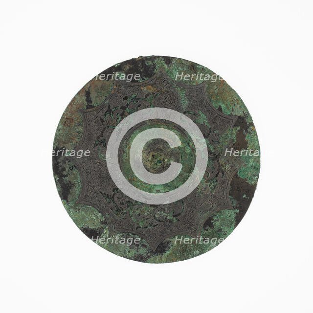 Mirror with Dragon Arabesque, Eastern Zhou dynasty, 3rd/2nd century B.C. Creator: Unknown.