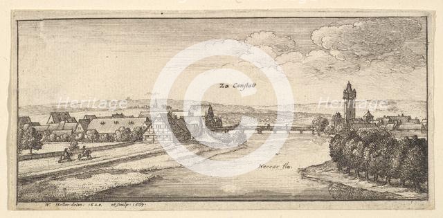 Cannstadt, 1665. Creator: Wenceslaus Hollar.