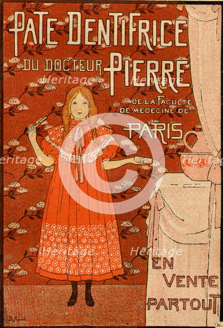 Pate dentifrice du Docteur Pierre, 19th century. Artist: Unknown
