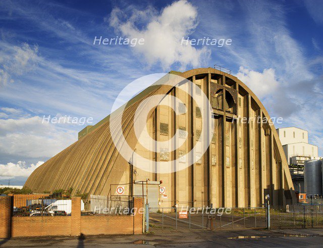 Former sugar silo, 173 Regent Road, Liverpool, Merseyside, c2013. Artist: James O Davies.